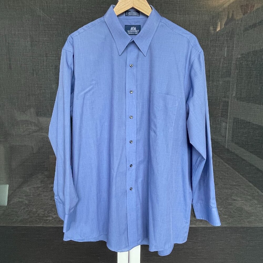 Stafford Wrinkle-Free L/S Shirt